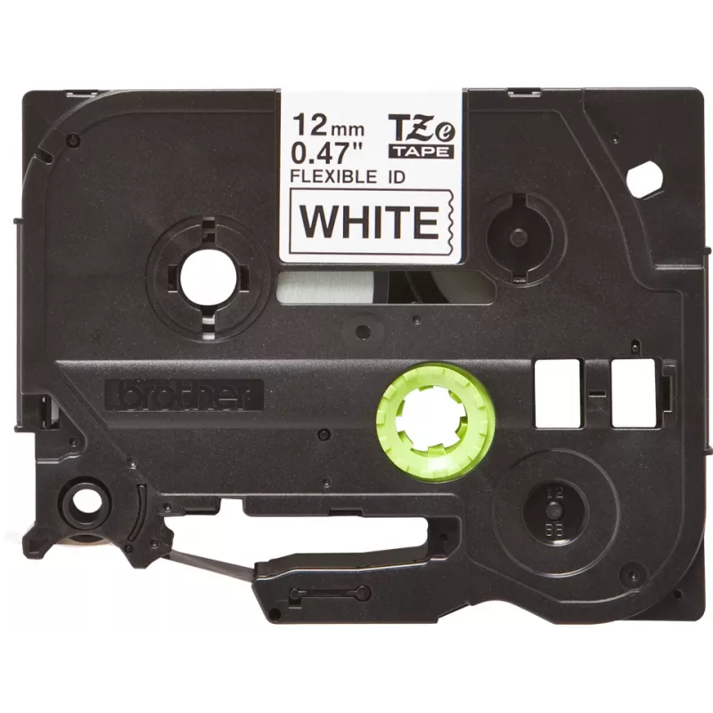Nastro per etichettatura Brother TZE-FX231, nero su bianco TZ