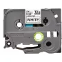 Nastro per etichettatura Brother TZE-251 nero su bianco