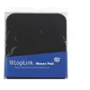 Tappetino per mouse LOGILINK ID0096 — nero, 250 × 220 mm, superficie tinta unita