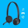 LOGITECH H340 - USB - cuffie - nero