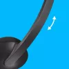 LOGITECH H340 - USB - cuffie - nero
