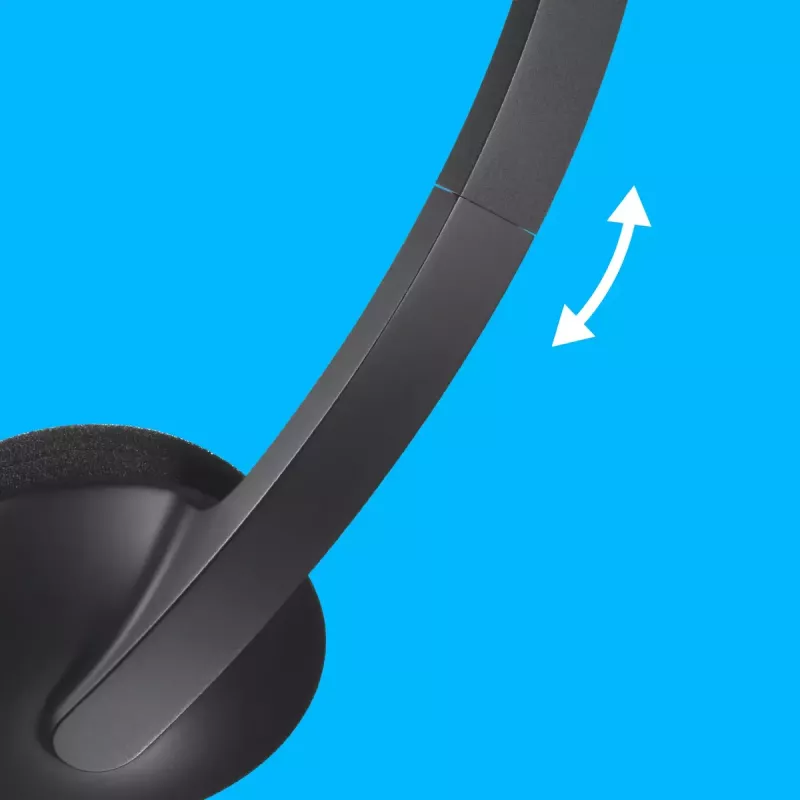 LOGITECH H340 - USB - cuffie - nero