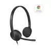 LOGITECH H340 - USB - cuffie - nero