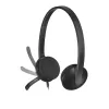 LOGITECH H340 - USB - cuffie - nero