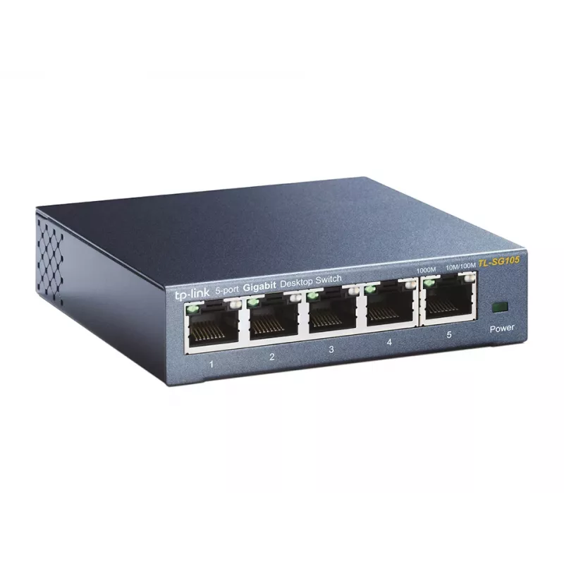 Switch non gestito TP-Link TL-SG105 5 porte 10/100/1000Mbps