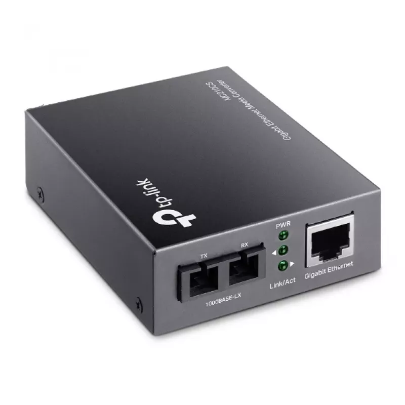 Convertitore media TP-Link MC210CS, Gigabit, 1000 Mbit/s, connettore SC