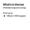 HP 350 cartuccia d'inchiostro originale nera