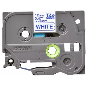 Nastro per etichettatura Brother TZE-233 blu su bianco