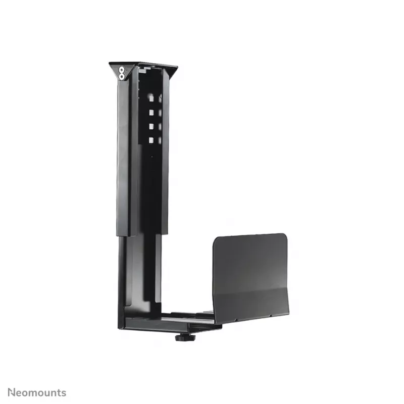 Neomounts CPU-D200BLACK supporto CPU - max. 30 kg - universale, supporto CPU montabile su scrivania, 30 kg, nero, acciaio, Taiwan, 230 mm
