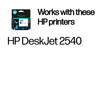 HP 301 cartuccia d'inchiostro originale nera
