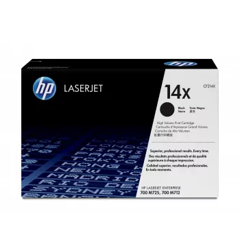 HP 14X cartuccia toner LaserJet originale nera ad alta resa, 17500 pagine, nero, 1 pz.