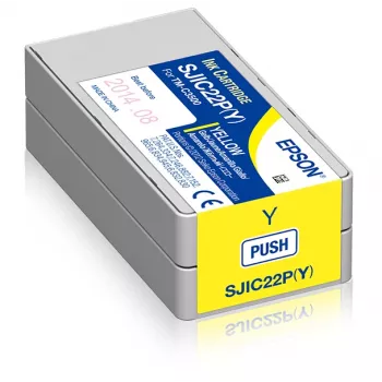 Epson SJIC22P(Y): cartuccia d'inchiostro per ColorWorks C3500 (giallo)