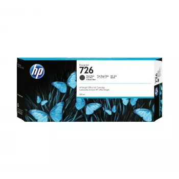 Cartuccia d'inchiostro HP 726 300 ml nero opaco DesignJet