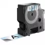 Etichette DYMO Authentic D1 | rotolo 24 mm x 7 m | stampa nera su trasparente | etichette autoadesive per etichettatrici LabelManager