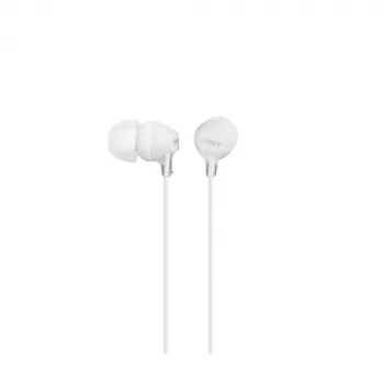 Sony MDR-EX15AP, con filo, 8 - 22000 Hz, per chiamate/musica, 3 g, headset, bianco