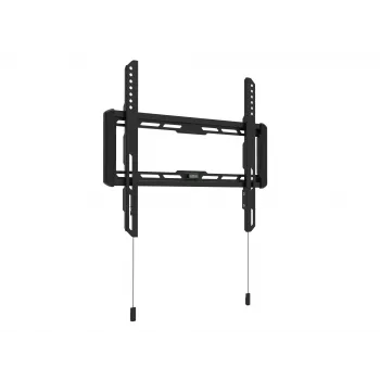 Multibrackets M supporto a parete fisso medio nero