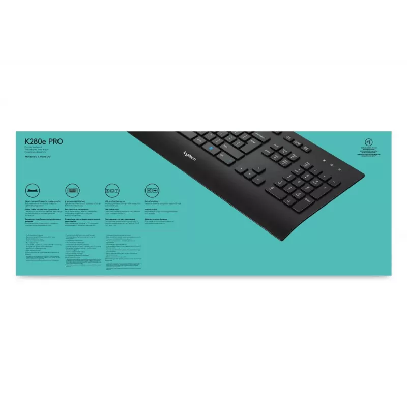 Tastiera con filo LOGITECH K280e - Qwerty Us Int'l