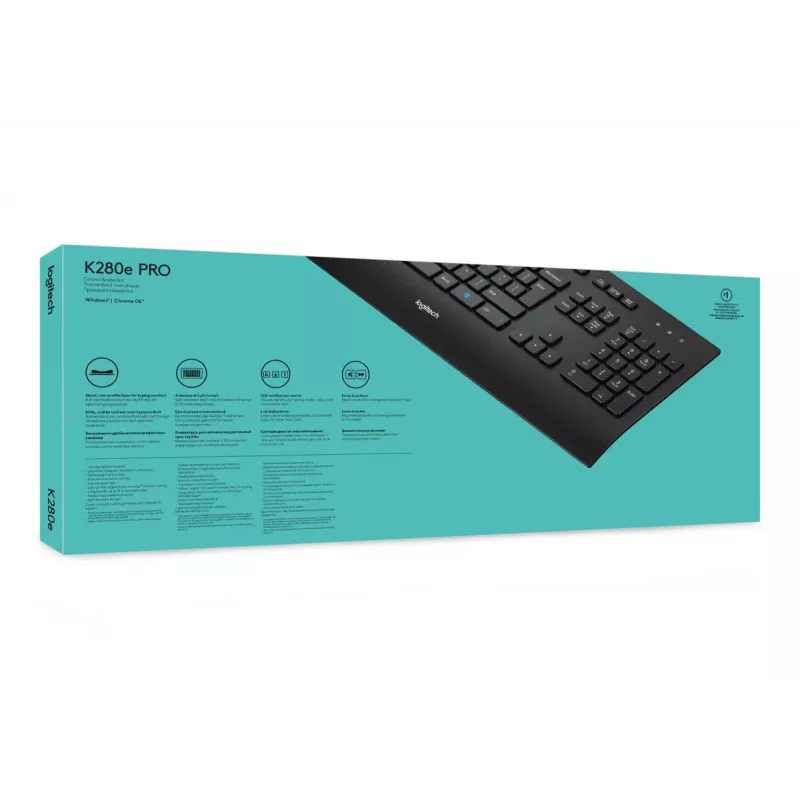 Tastiera con filo LOGITECH K280e - Qwerty Us Int'l