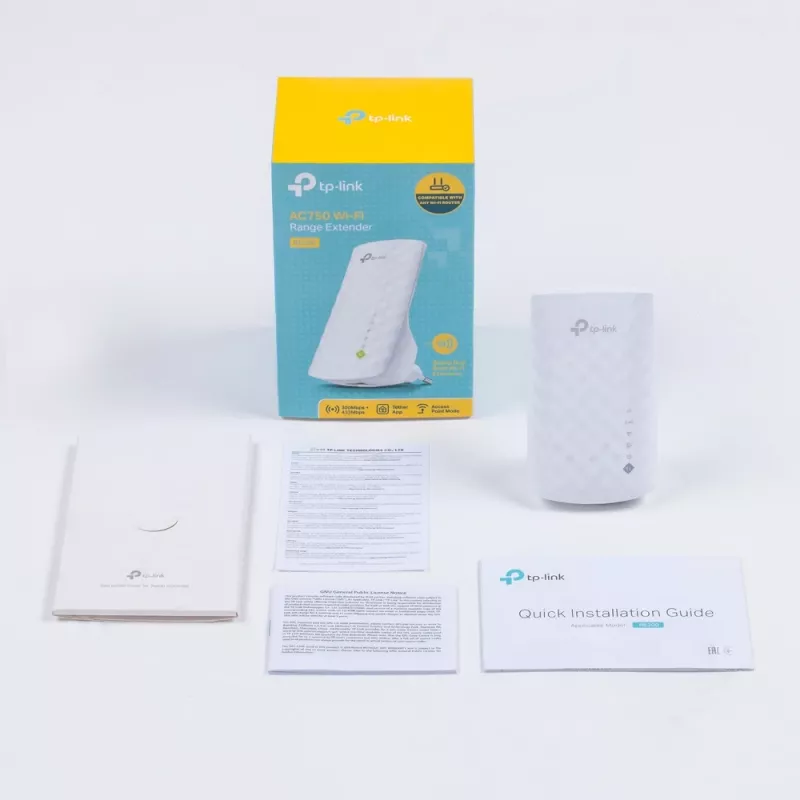 Extender di rete TP-Link RE200 ripetitore di rete bianco 10, 100 Mbit/s