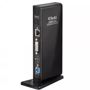 CLUB3D USB Gen1 Type-A Dual Display (HDMI e DVI) DisplayLink™ docking station