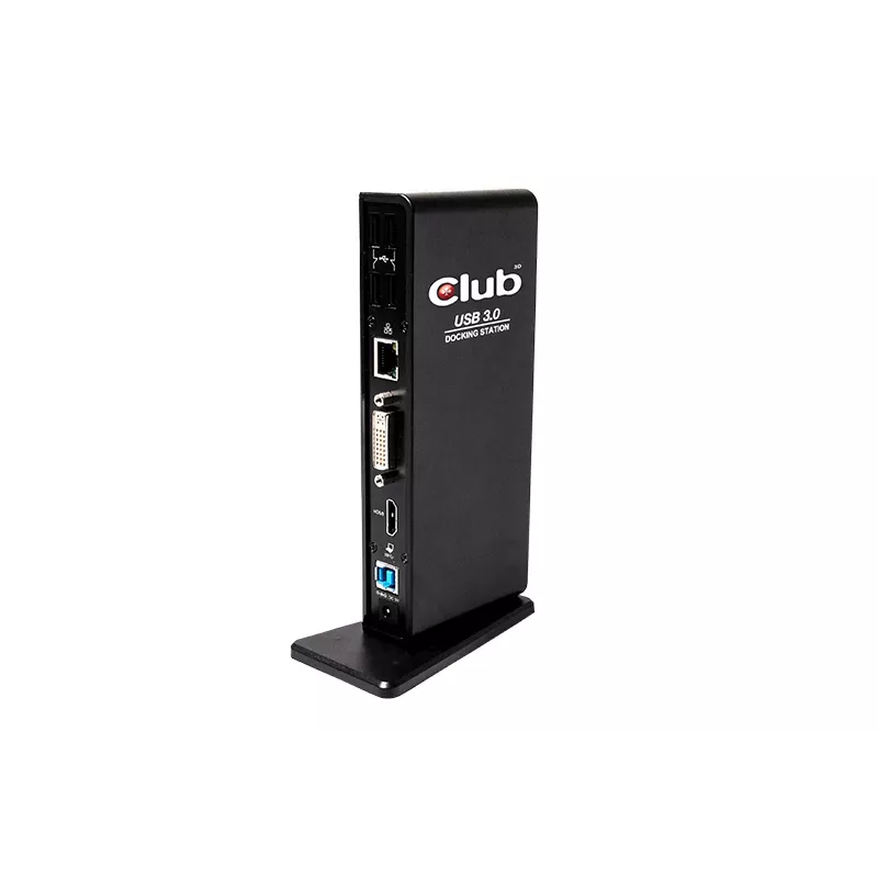 CLUB3D USB Gen1 Type-A Dual Display (HDMI e DVI) DisplayLink™ docking station