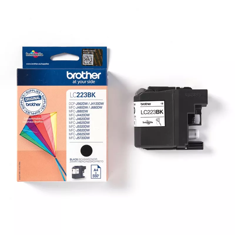 Brother LC-223BK cartuccia d'inchiostro 1 pz. originale nero