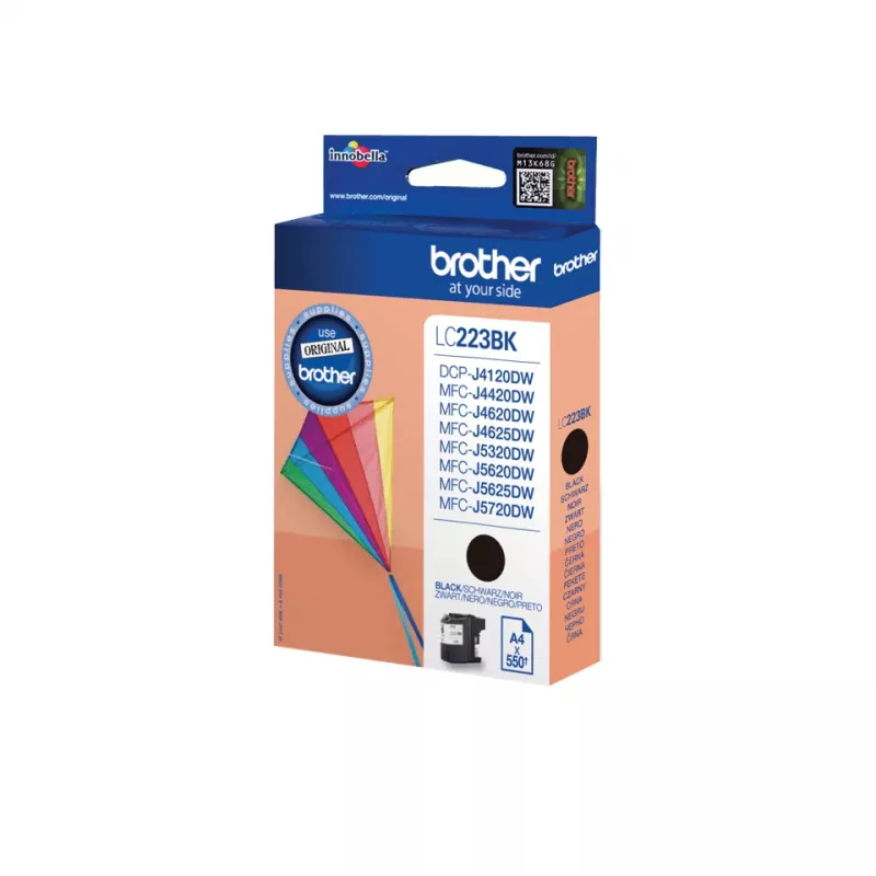 Brother LC-223BK cartuccia d'inchiostro 1 pz. originale nero