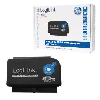 Adattatore per cavo LogiLink AU0028A USB 3.0 IDE SATA nero