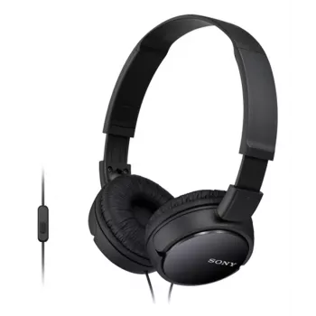 Sony MDR-ZX110AP, con filo, 12 - 22000 Hz, chiamate/musica, 120 g, cuffie, nero