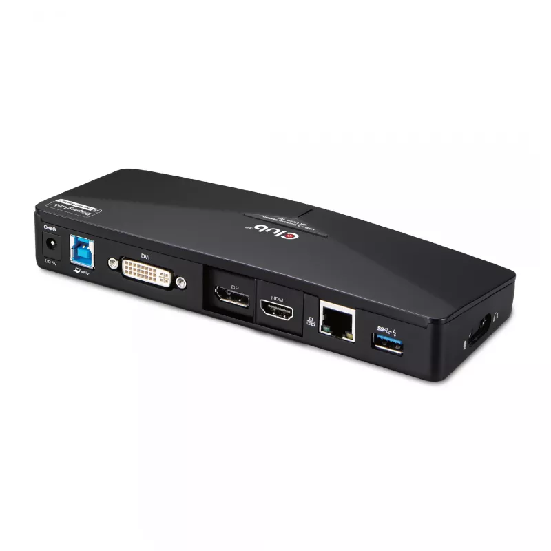 CLUB3D CSV-3103D The Club 3D Universal USB 3.1 Gen 1 UHD 4K docking station DisplayLink™