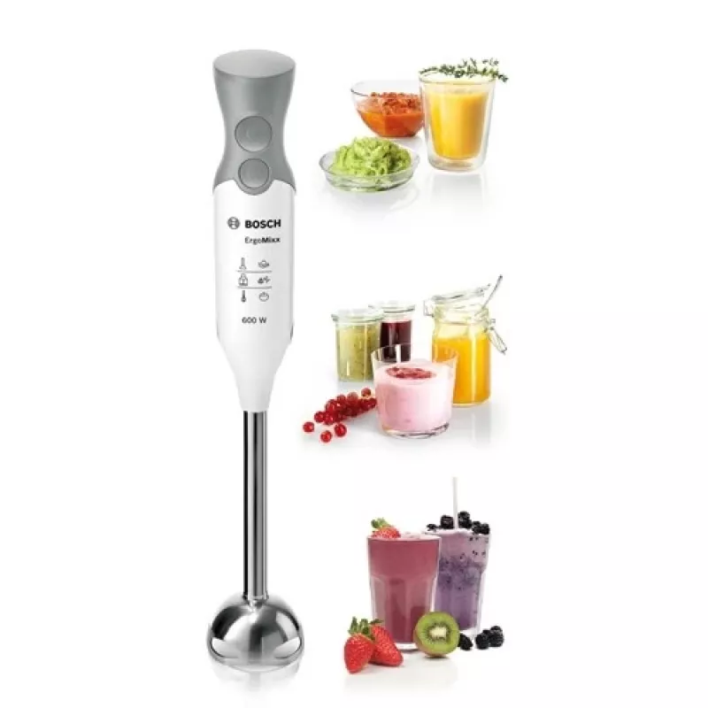 Bosch MSM66110 frullatore mixer a immersione 600 W grigio, bianco
