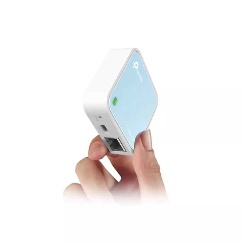 Router WLAN TP-Link TL-WR802N Fast Ethernet single-band (2,4 GHz) blu, bianco