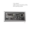 CLUB3D USB 3.2 Gen 1 4K UHD a 30Hz mini docking station design ultra-slim