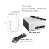 CLUB3D USB 3.2 Gen 1 4K UHD a 30Hz mini docking station design ultra-slim