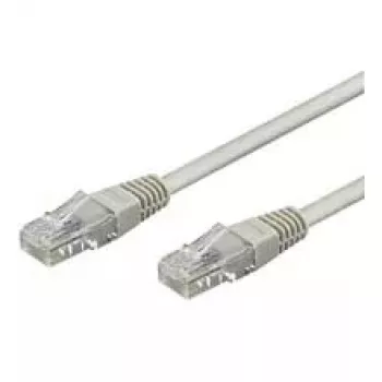 Cavo di rete Goobay CAT 6-100 UTP RJ-45 1 m grigio