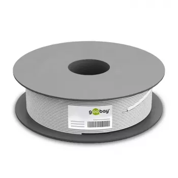 Cavo di rete Goobay CAT 5e U/UTP 100 m grigio