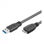Cavo USB Goobay 1 m USB 3.0 A/micro-B nero