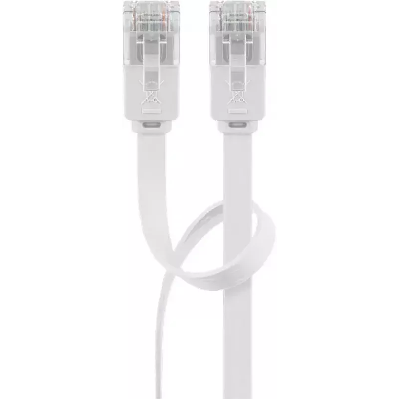 Cavo di rete Goobay 93357 RJ-45 Cat5e 0.5 m bianco