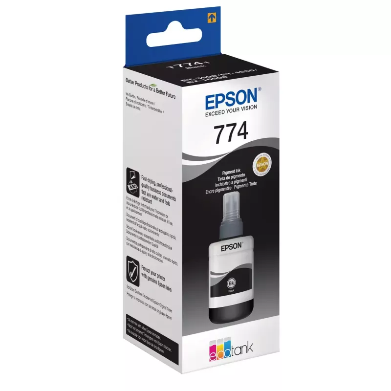 Flacone d'inchiostro nero pigmento Epson T7741 1x 140 ml