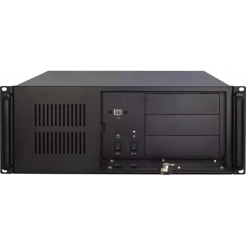 Case server Inter-Tech IPC 4U-4088-S rack nero