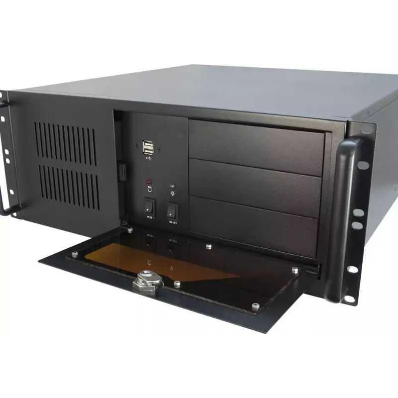 Case server Inter-Tech IPC 4U-4088-S rack nero