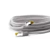 Cavo di rete Goobay patch RJ45 CAT 6A S/FTP 2 m grigio