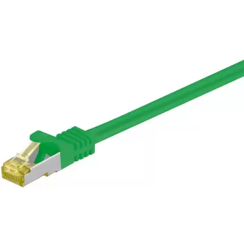 Cavo di rete Goobay patch RJ45 CAT 6A S/FTP 3 m verde