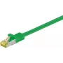Cavo di rete Goobay patch RJ45 CAT 6A S/FTP 3 m verde