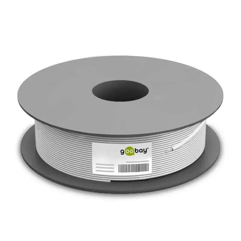 Cavo di rete Goobay 96094 grigio 100 m Cat6a S/FTP