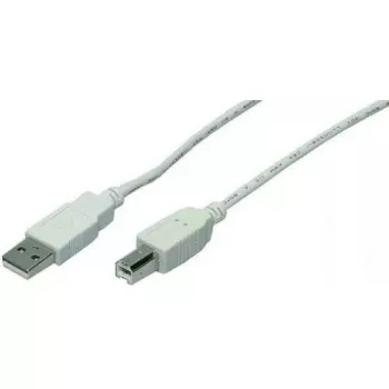 Cavo USB LogiLink 5 m USB 2.0 USB A Mini-USB B grigio