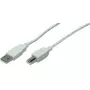 Cavo USB LogiLink 5 m USB 2.0 USB A Mini-USB B grigio