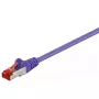Cavo di rete Goobay CAT 6 cavo patch RJ-45 Cat6 3 m viola