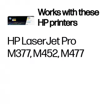 Cartuccia toner HP CF412A M452DN 2300 pagine giallo