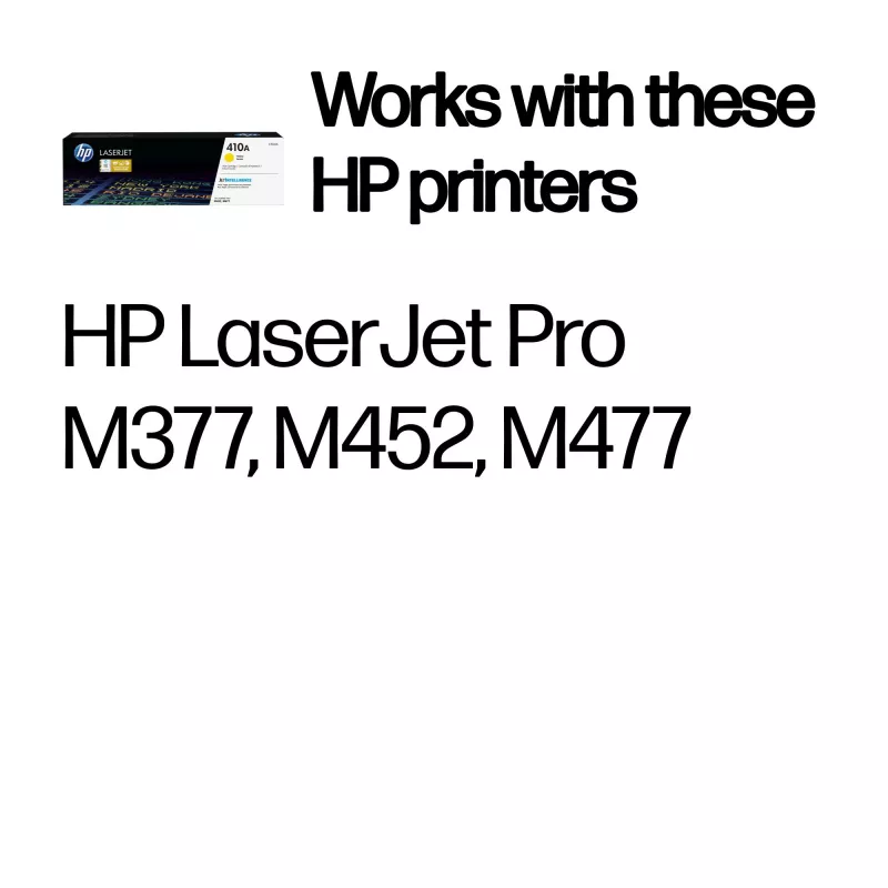 Cartuccia toner HP CF412A M452DN 2300 pagine giallo